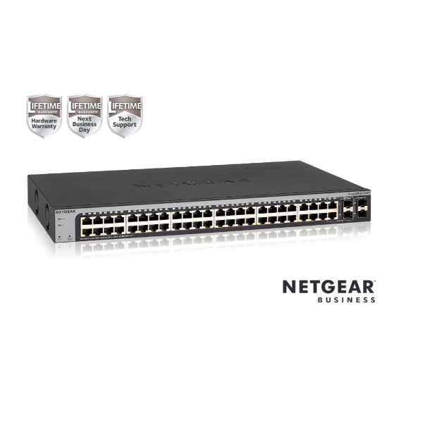 Netgear Switch Smart Managed 48 porte 1G 4SFP
