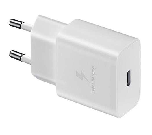 SAMSUNG CHARGER 15W TYPEC WHITE CON CAVO
