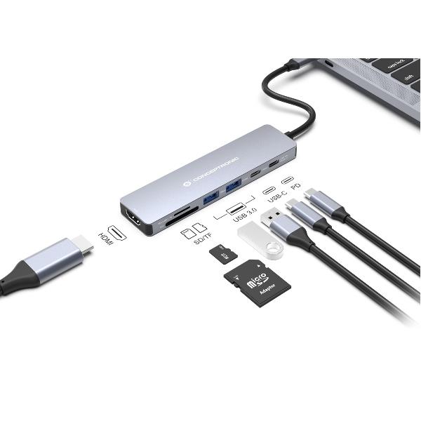 Conceptronic DOCKING STATION 7-IN-1 USB 3.2 GEN.1 - …