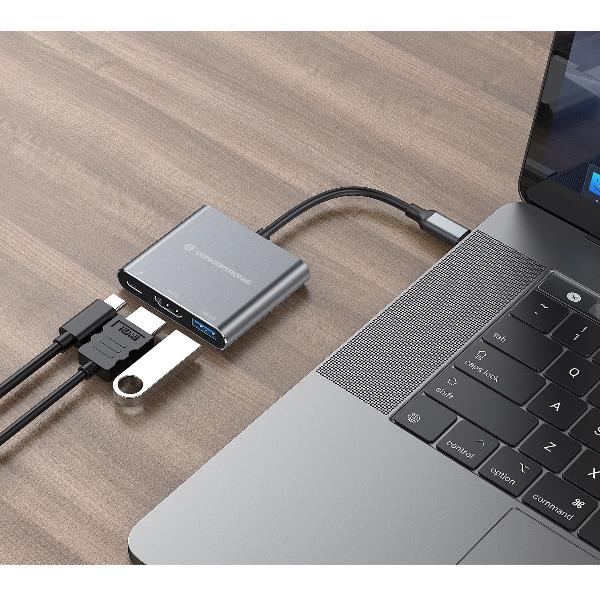 Conceptronic DOCKING STATION 3-IN-1 USB 3.2 GEN 1 …