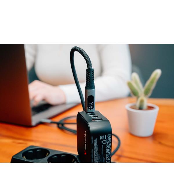 Verbatim USB-C TO USBC 100W 120CM DISPLAY
