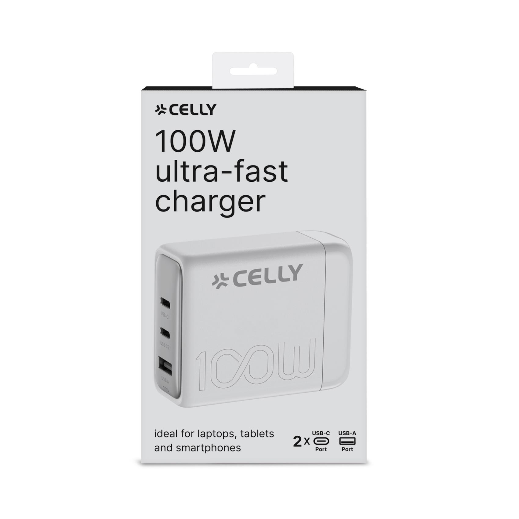 Celly PS3GAN100W - 100W Power Station PRO POWER