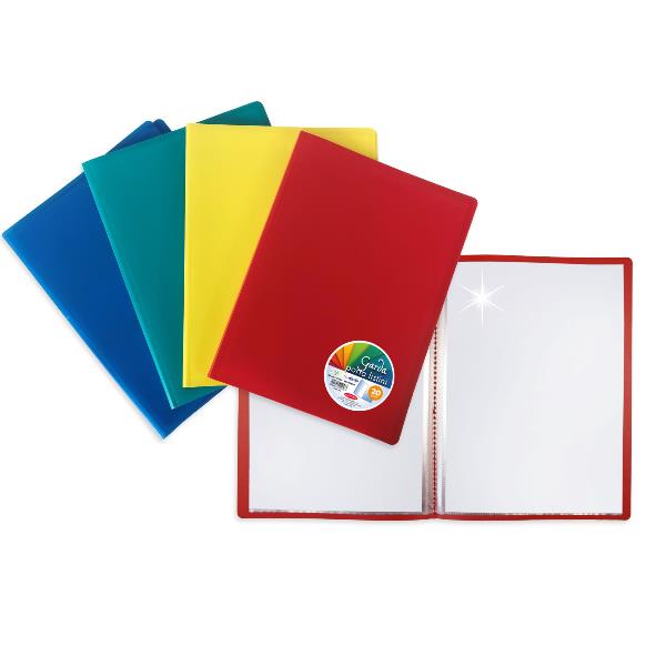 Plastibor Portalistino GARDA A4 20 buste assortiti conf.16