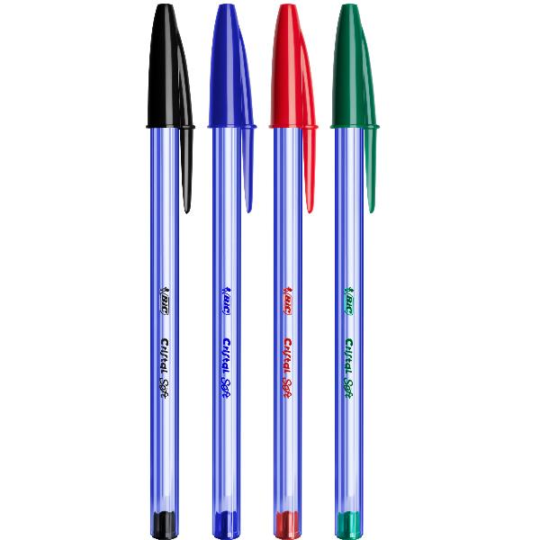 Bic CF4 CRISTAL MED ASSORTITO 1,2 MM