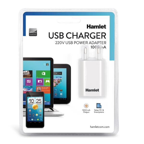 Hamlet XPW220U2 Alimentatore 220V per dispositivi USB Alimentatore …