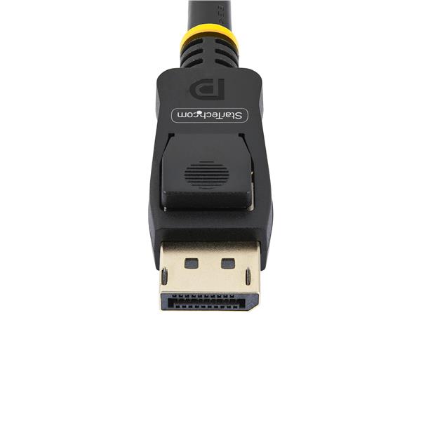 StarTech.com 2m VESA Certified DisplayPort 1.2 Cable - 10 Pack - 4K 60Hz - Cavo DisplayPort - DisplayPort (M) serrato a DisplayPort (M) serrato - DisplayPort 1.2 - 2 m - supporta UHD 4K60 Hz, stereo 3D - nero (pacchetto di 10)