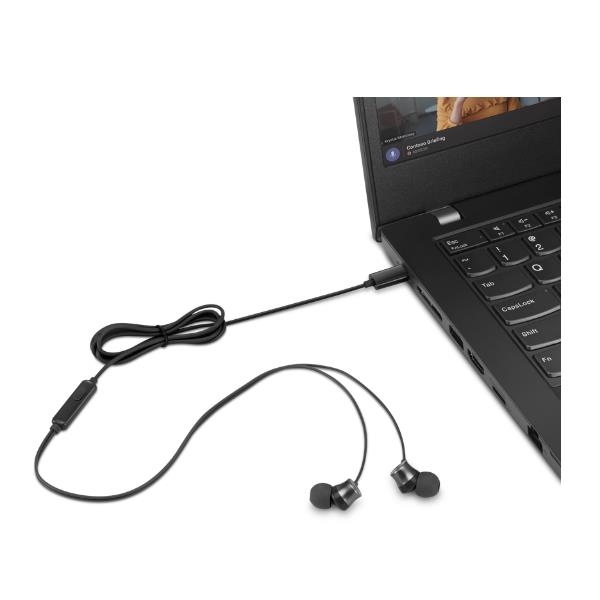 Lenovo Cuffie auricolari con cavo USB-C Lenovo