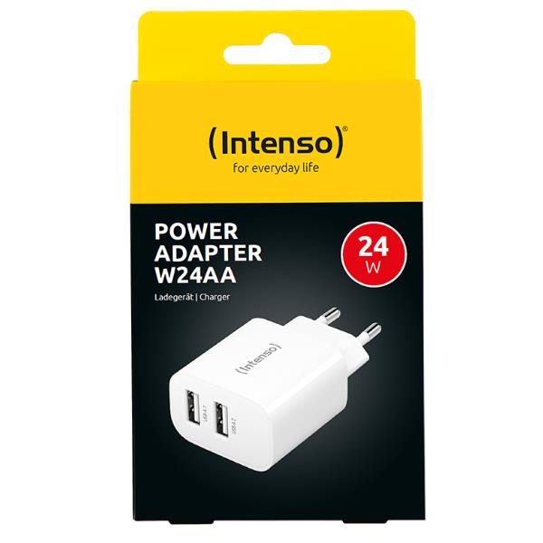 Intenso POWER ADAPTER 2 x USB-A24W