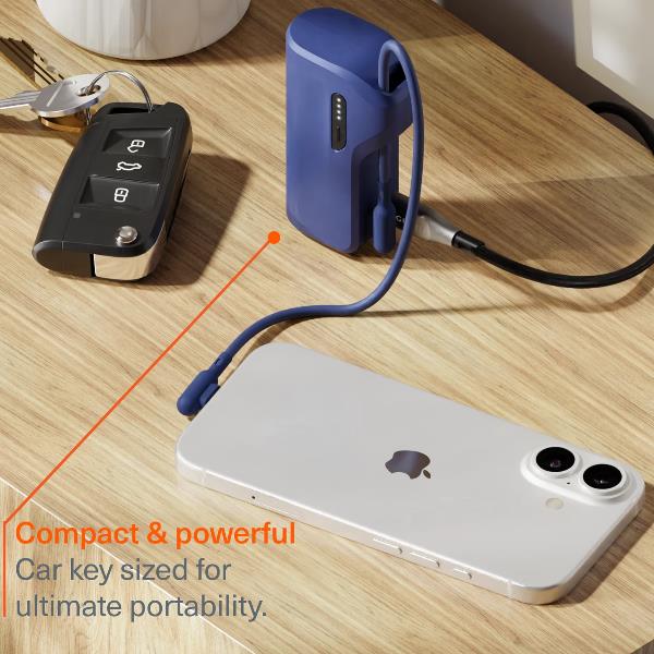 Cygnett Battery bank Thumboost 5K Powerbank con cavo …