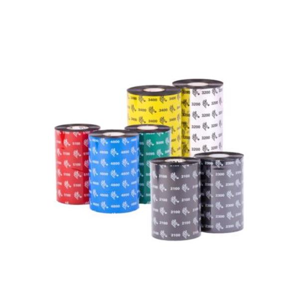 Zebra 3200 Wax/Resin - Nero - 60 mm x 450 m - ricarica nastro inchiostrato per stampante (trasferimento termico) - per Zebra 110, 140, 220, Z4Mplus, Z6MPlus, ZM400, ZM600; Xi Series 140, 170; Z Series ZM600