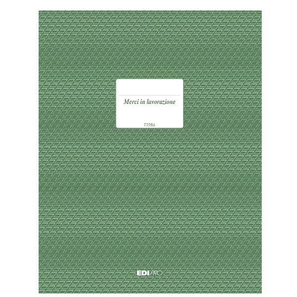 Registro merci in lavorazione - 31 x 24cm …