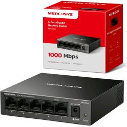 Mercusys MS105GS, Non gestito, Gigabit Ethernet (10/100/1000), Full …