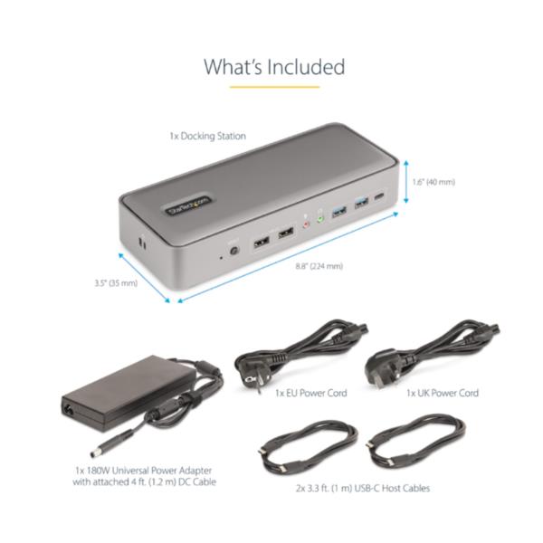 StarTech.com KVM Docking Station USB-C per due laptop, …