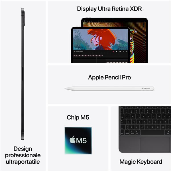 Apple iPad Pro 11ʺ Wi‑Fi + Cellular 512GB …