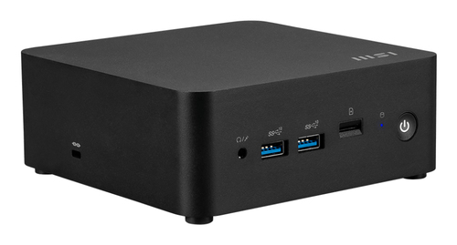 MSI CUBI NUC AI 1UMG-018BEU, Mini PC, Mini PC barebone, Intel SoC, Collegamento ethernet LAN, Wi-Fi 6E (802.11ax), 120 W