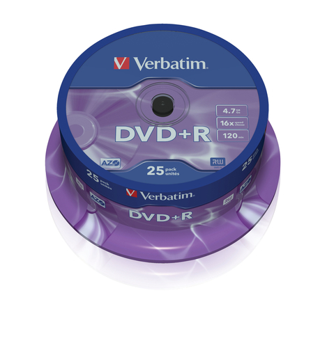 Verbatim DataLifePlus - 25 x DVD+R - 4.7 …