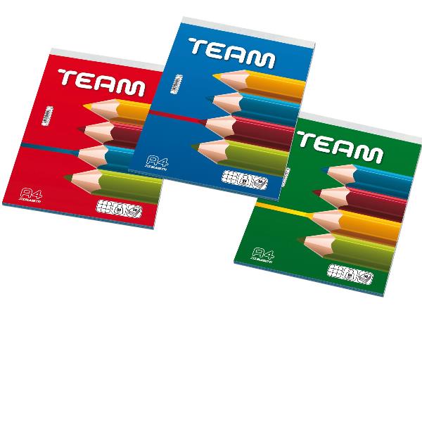 Blocco note Team - 5 mm - 21 …