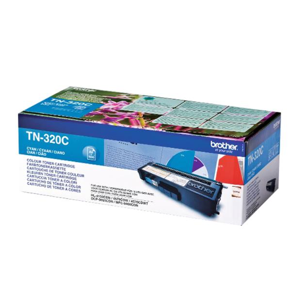 Brother TN320C - Ciano - originale - cartuccia …