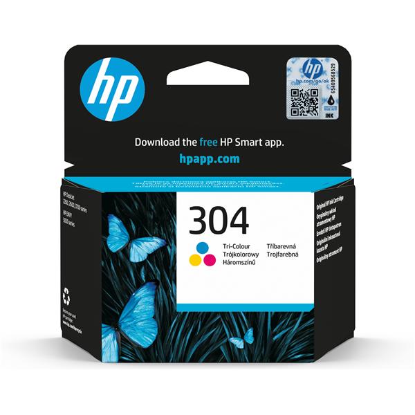 HP 304 - Colore (ciano, magenta, giallo) - …