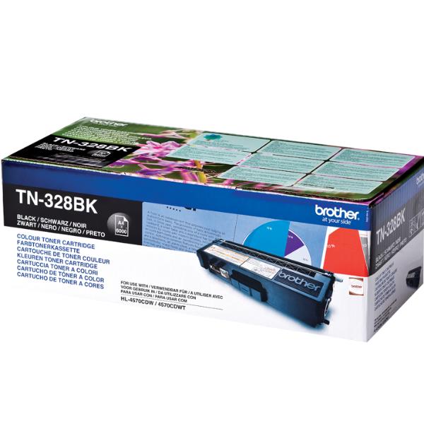 Brother TN328BK - Nero - originale - cartuccia …