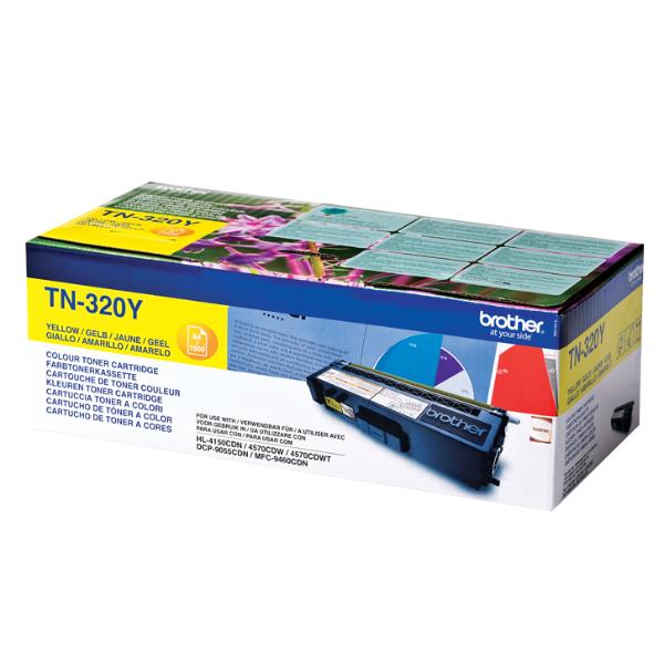 Brother TN320Y - Giallo - originale - cartuccia …