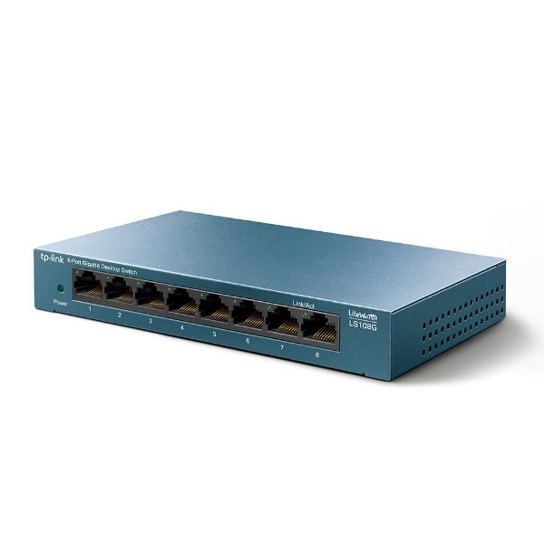 TP-Link LiteWave LS108G - Switch - unmanaged - …
