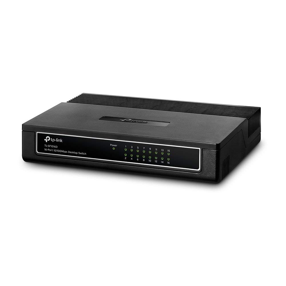 TP-Link TL-SF1016D 16-Port 10/100Mbps Desktop Switch - Switch …