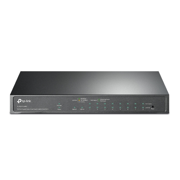 TP-Link TL-SG1210MPE 10-Port Gigabit Easy Smart Switch with …