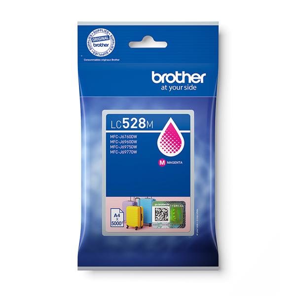 Brother LC528M, Magenta, 1 pz, 5000 pagine, Confezione …