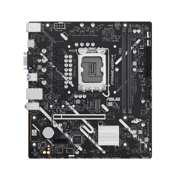 ASUS PRIME H810M-K, Intel, LGA 1851 (Socket V1), …