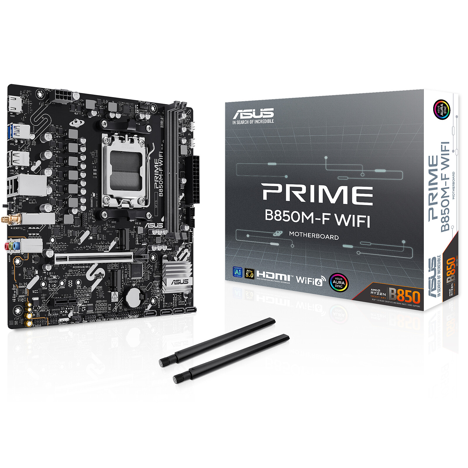 Scheda madre ASUS PRIME B850M-F WIFI per processori …