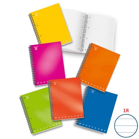 Maxiquaderno Monocromo - A4 - 1 rigo - …