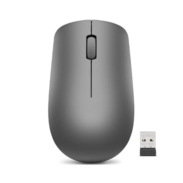 Lenovo Mouse wireless 530 (Grafite), Ambidestro, Ottico, RF …