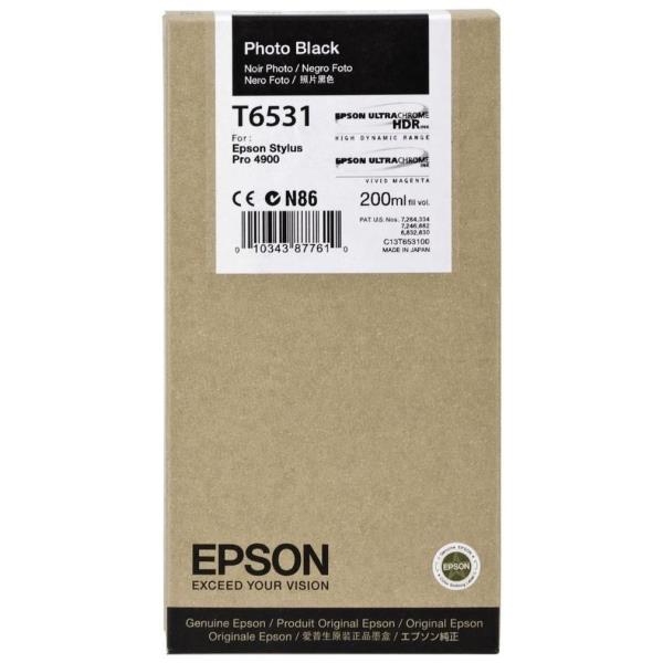 Epson - Tanica - Nero Photo - T6531 …