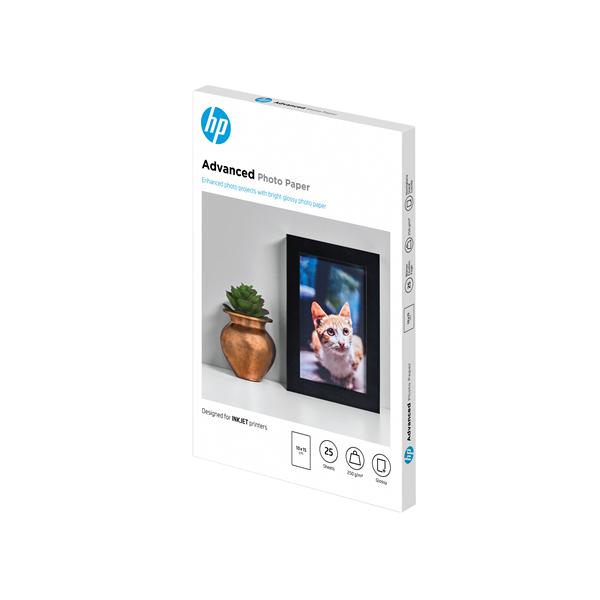 Hp - Carta fotografica originale lucida Hp Advanced …