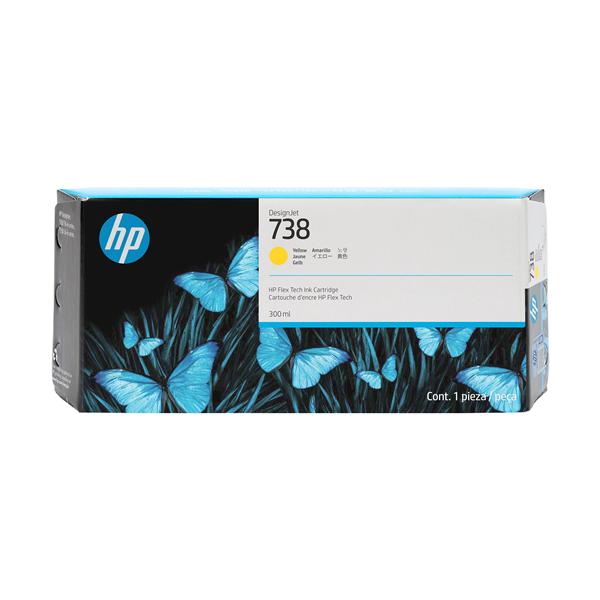 Hp originale - Cartuccia DesignJet Ink 738 - …