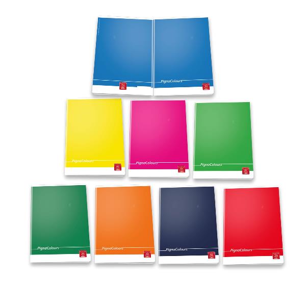 Maxiquaderno Pigna Colours - A4 - 1 rigo …