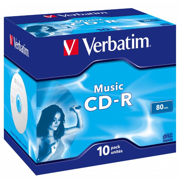 Verbatim - Scatola 10 CD-R Music Live It! …