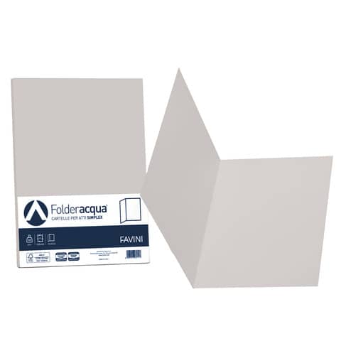 Cartellina semplice Acqua - 200 gr - A4 …