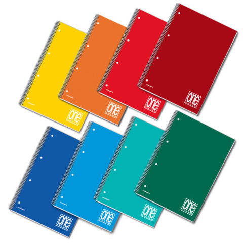 Quaderno One Color - A5+ - 5mm - …