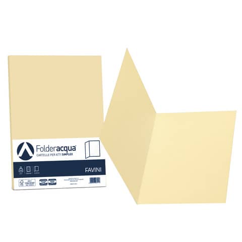 Cartellina semplice Acqua - 200 gr - A4 …
