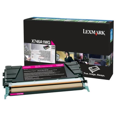 Lexmark - Toner - Magenta - X746A1MG - …