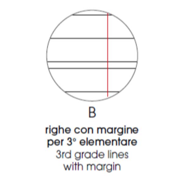 Maxiquaderno Animal fantasia - A4 - rigo di …