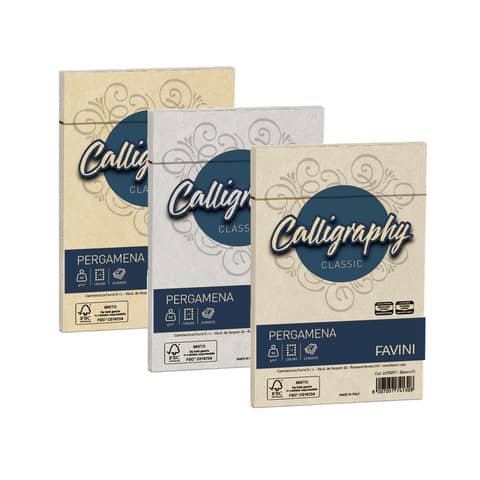 Busta Calligraphy Pergamena - 120 x 180 mm …
