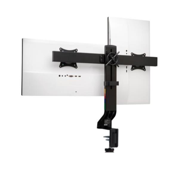 Braccio salvaspazio per monitor doppio SmartFit - nero …