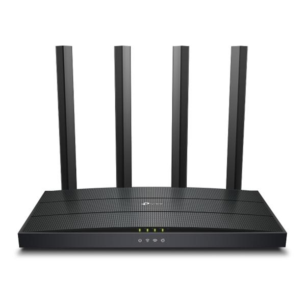 TP-LINK ARCHER AX12 ROUTER AX1500 DUAL-BAND WI-FI 6 300 Mbps 2.4GHz + 1201 Mbps 5GHz 4 RJ-45 GIGABIT 4 ANTENNE