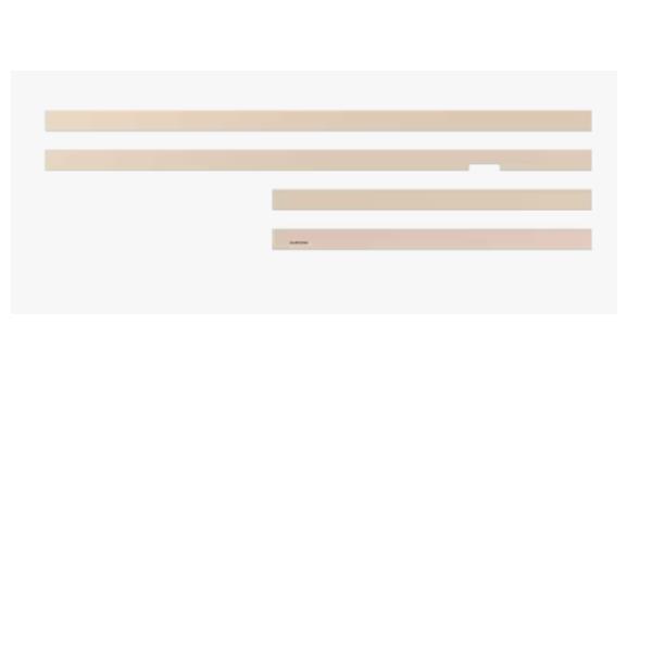 SAMSUNG CORNICE 55 FRAME SAND GOLD