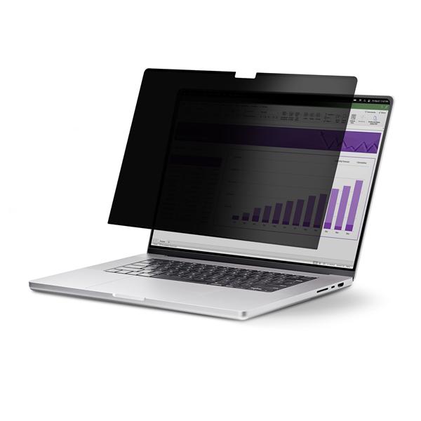 StarTech.com 16-inch MacBook Pro 21/23 Laptop Privacy Screen, …