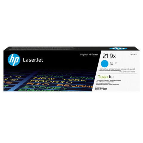 Hp - Toner originale - 219X - Ciano …