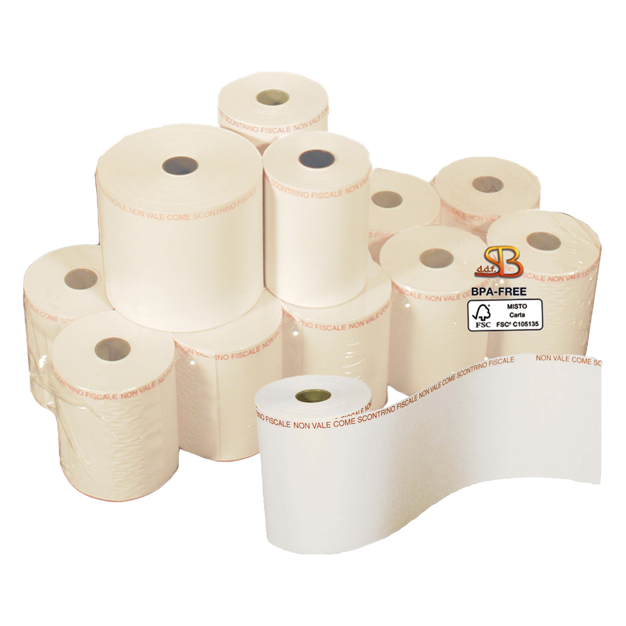 Rotolo per bilancia - 62,5 mm x 38 …